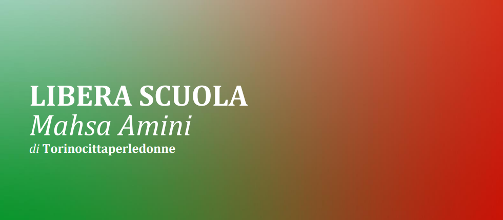 LIBERA SCUOLA DI Torinocittaperledonne – A SCUOLA DI DEMOCRAZIA, DI DIRITTI, DI EMPOWERMENT “FEMMINILE” E NON;    LEZIONE INAUGURALE