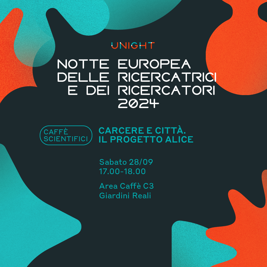 Caffè scientifico di presentazione del progetto di Public Engagement A.L.I.C.E. del Dipartimento di Giurisprudenza