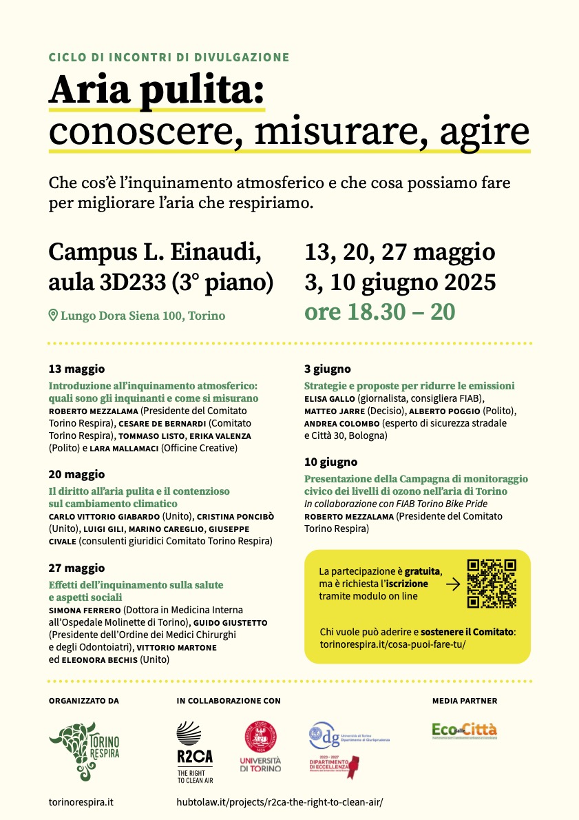 Aria pulita: conoscere, misurare, agire