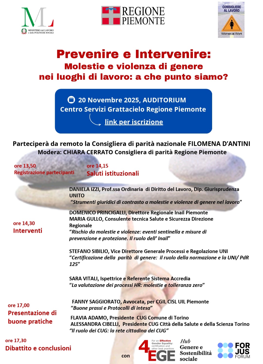 Prevenire e Intervenire: Molestie e violenza di genere nei luoghi di lavoro A che punto siamo?