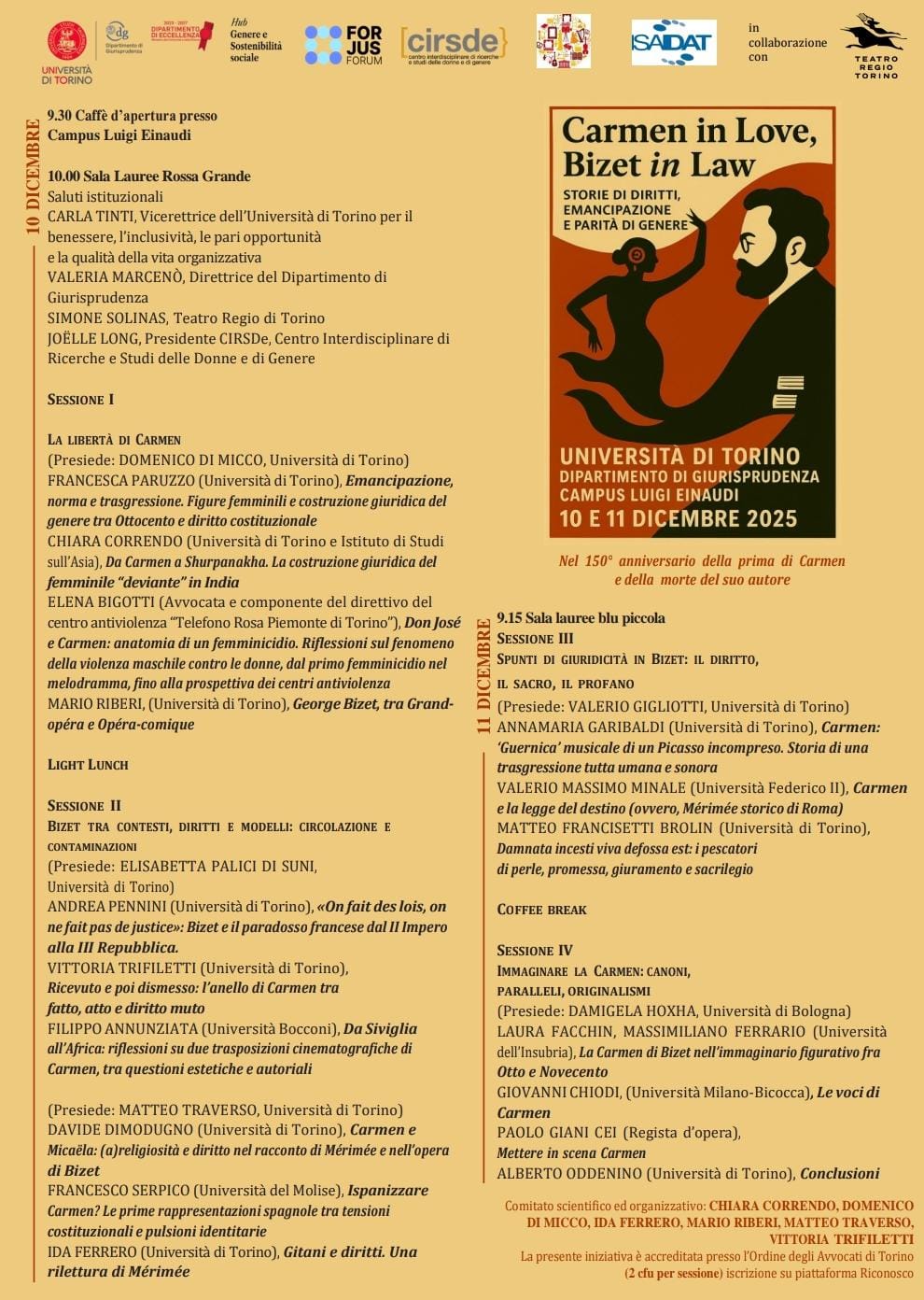 Carmen in Love, Bizet in Law