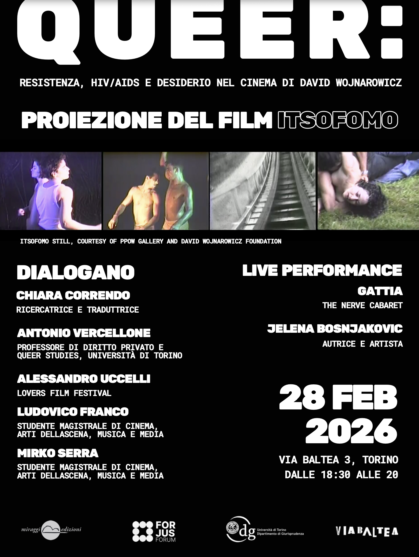 Queer: resistenza, HIV/AIDS e desiderio nel cinema di David Wojnarwicz