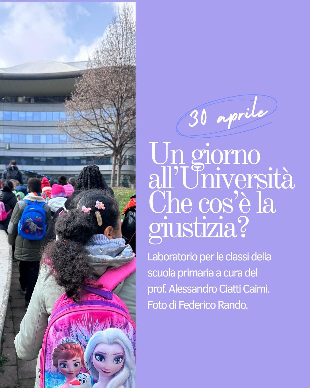 Un giorno all’Università – Alla scoperta della Costituzione