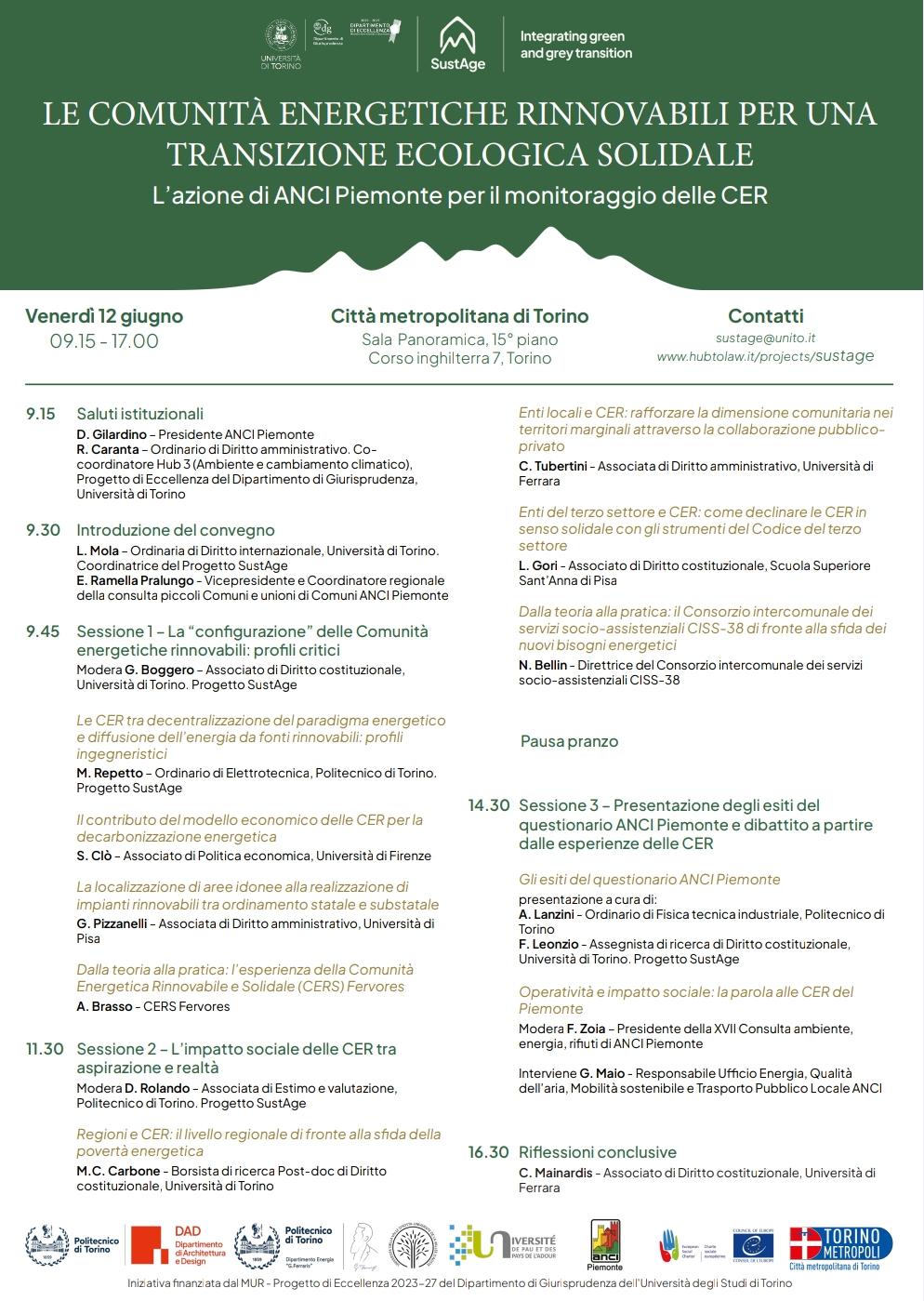 Le Comunità Energetiche Rinnovabili per una transizione ecologica solidale – L’azione di ANCI Piemonte per il monitoraggio delle CER